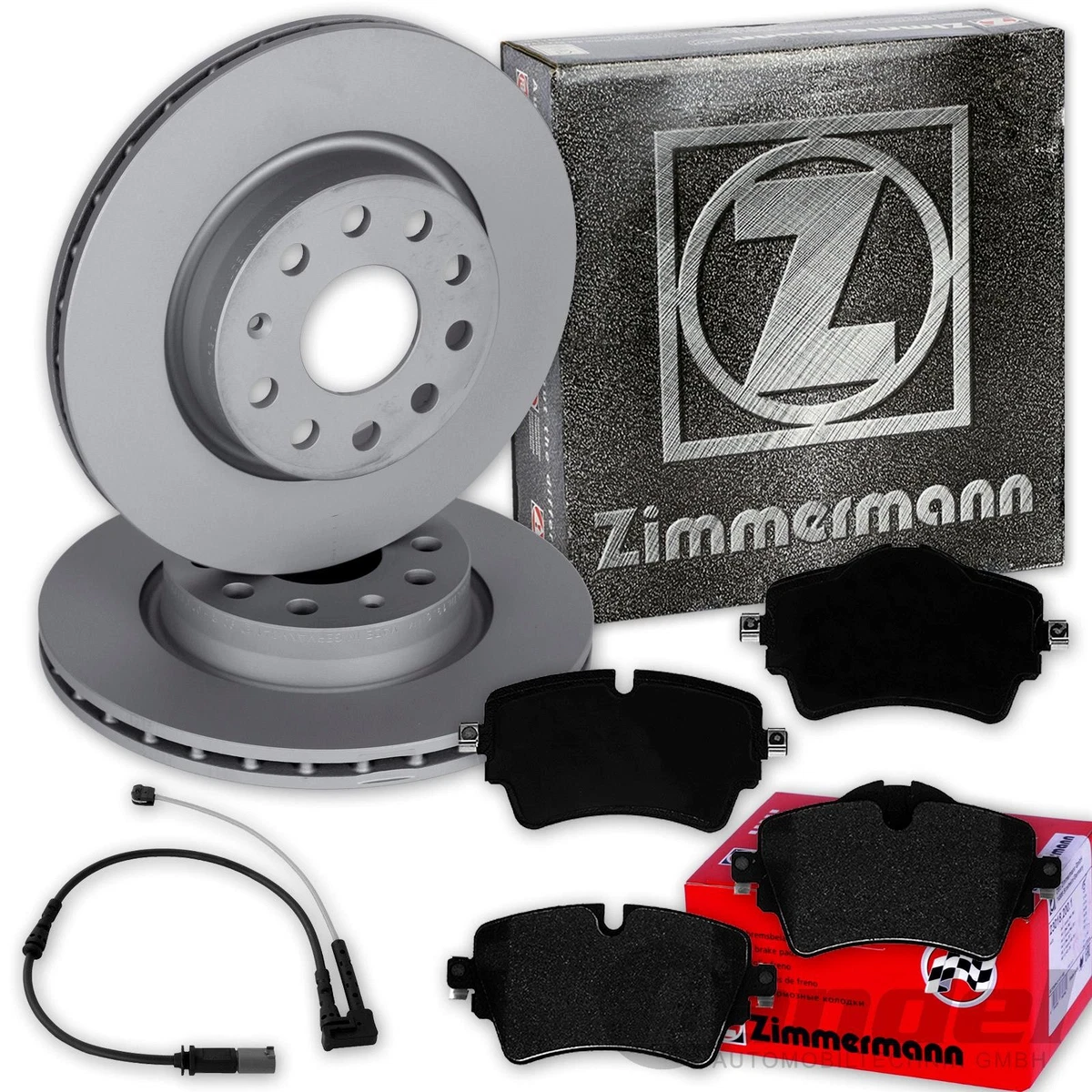 Гальмівні диски та колодки Zimmermann для PEUGEOT 407 (6D_) 2.2 – безпечне керування
