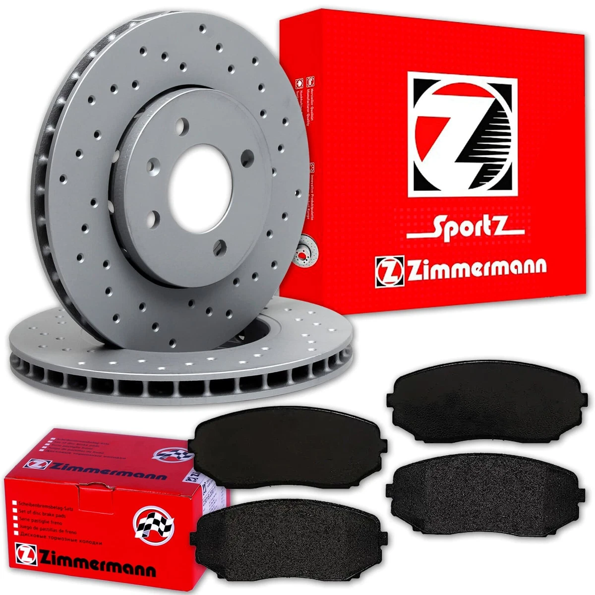 Гальмівні колодки та диски Zimmermann для VW CADDY III: безпека і якість Гальмівні колодки та диски Zimmermann для VW CADDY III: безпека і якість