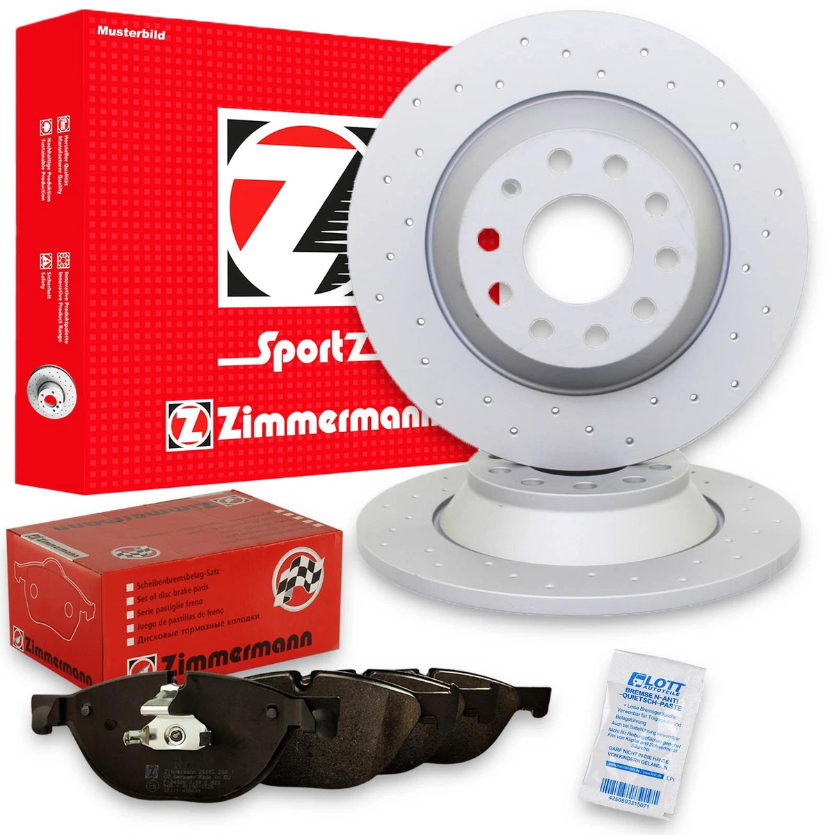 Гальмівні колодки і диски Zimmermann для PEUGEOT 107 — безпека і якість