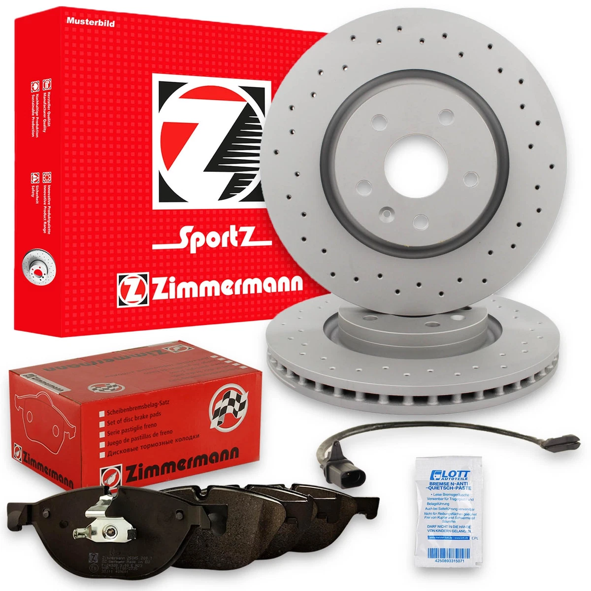 Гальмівні колодки і диски Zimmermann для PEUGEOT 107 — безпека і якість