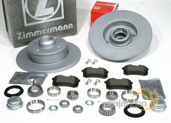Гальмівні диски та колодки Zimmermann для MERCEDES-BENZ SPRINTER 3-t C Гальмівні диски та колодки Zimmermann для MERCEDES-BENZ SPRINTER 3-t C